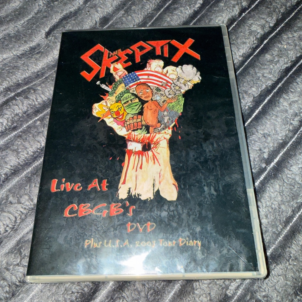 Unbranded Skeptix Live At CBGB's DVD One Size Black Red